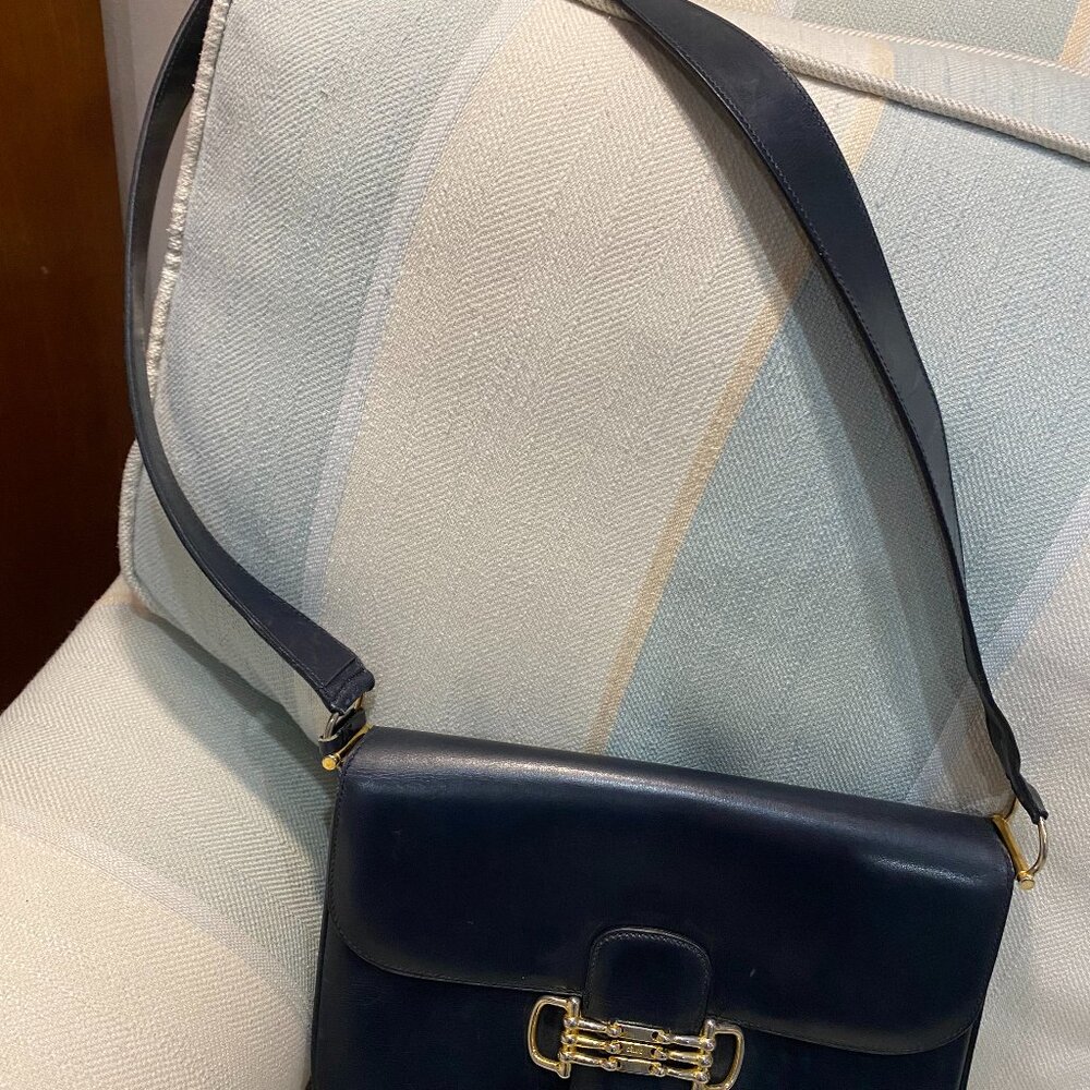 Rare Vintage Celine Shoulder Bag